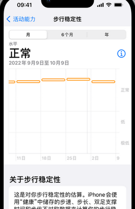 铜川iPhone手机维修如何在iPhone开启'步行稳定性通知'