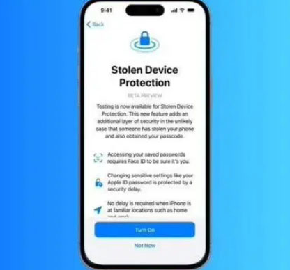 铜川苹果授权维修店分享被盗设备保护功能开启方法 