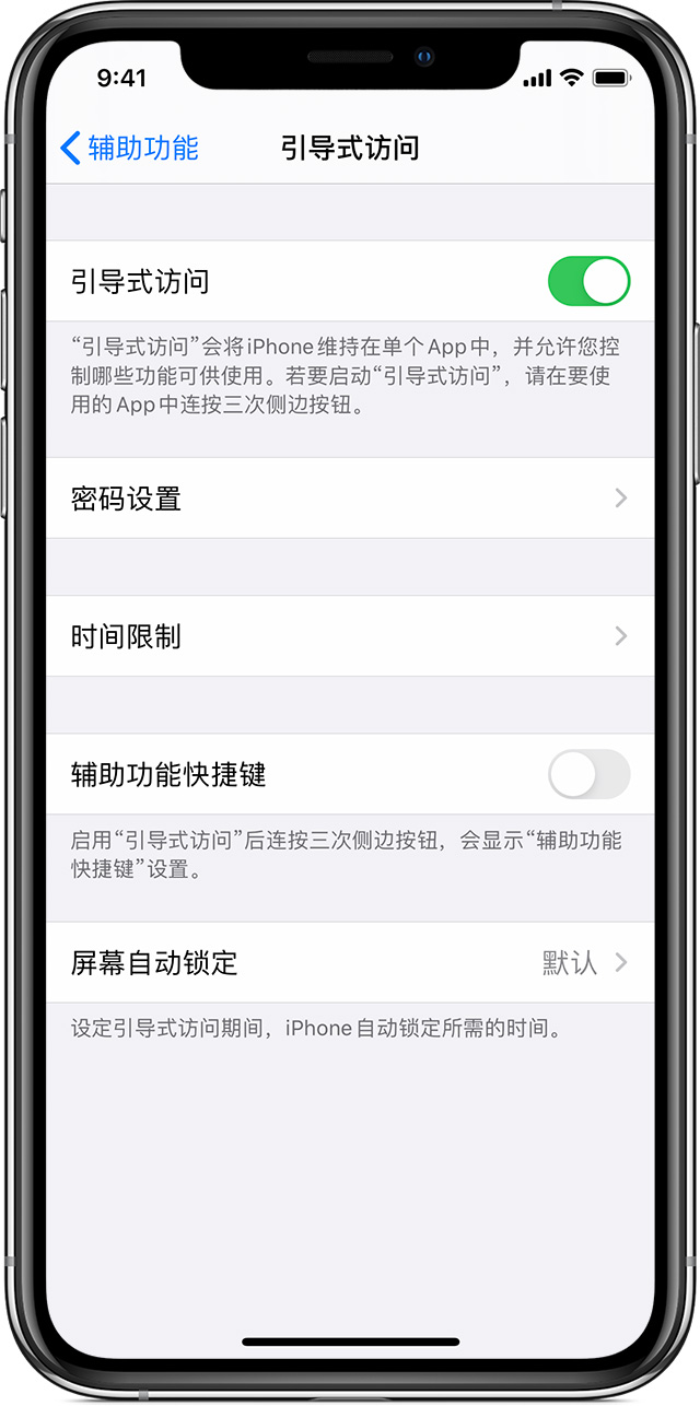 铜川苹果手机维修分享如何在 iPhone 上退出引导式访问 