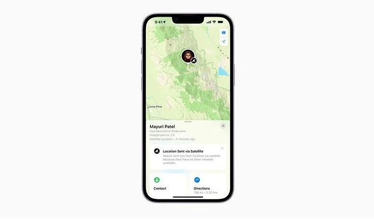 铜川苹果14维修分享iPhone14系列中 FindMy功能通过卫星分享位置方法教程 