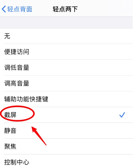 铜川苹果手机维修分享iPhone12如何启用双击截屏 